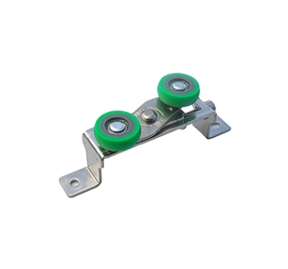 Upper pulley of heavy sliding door five