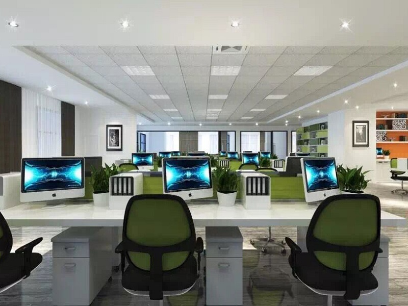 昌南小蓝工业园吴总办公室装修案例