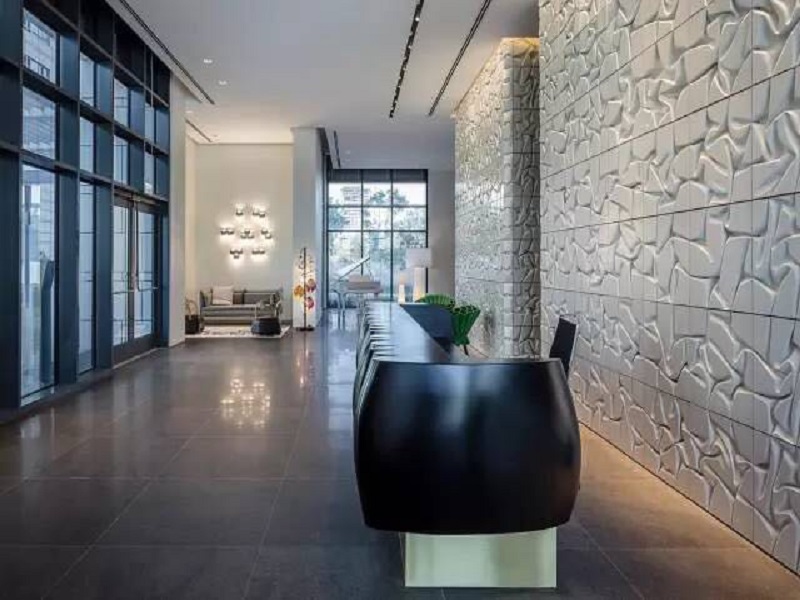 富有有生命力的大堂装修案例