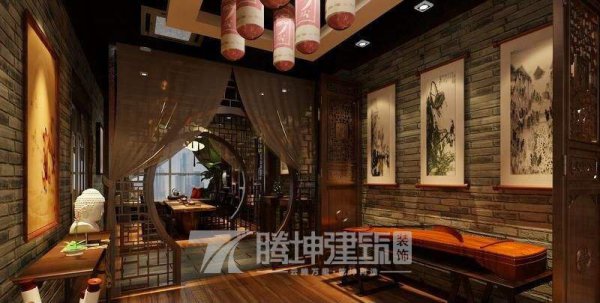 南昌中式茶楼装修-中式茶楼装修设计的基本理念