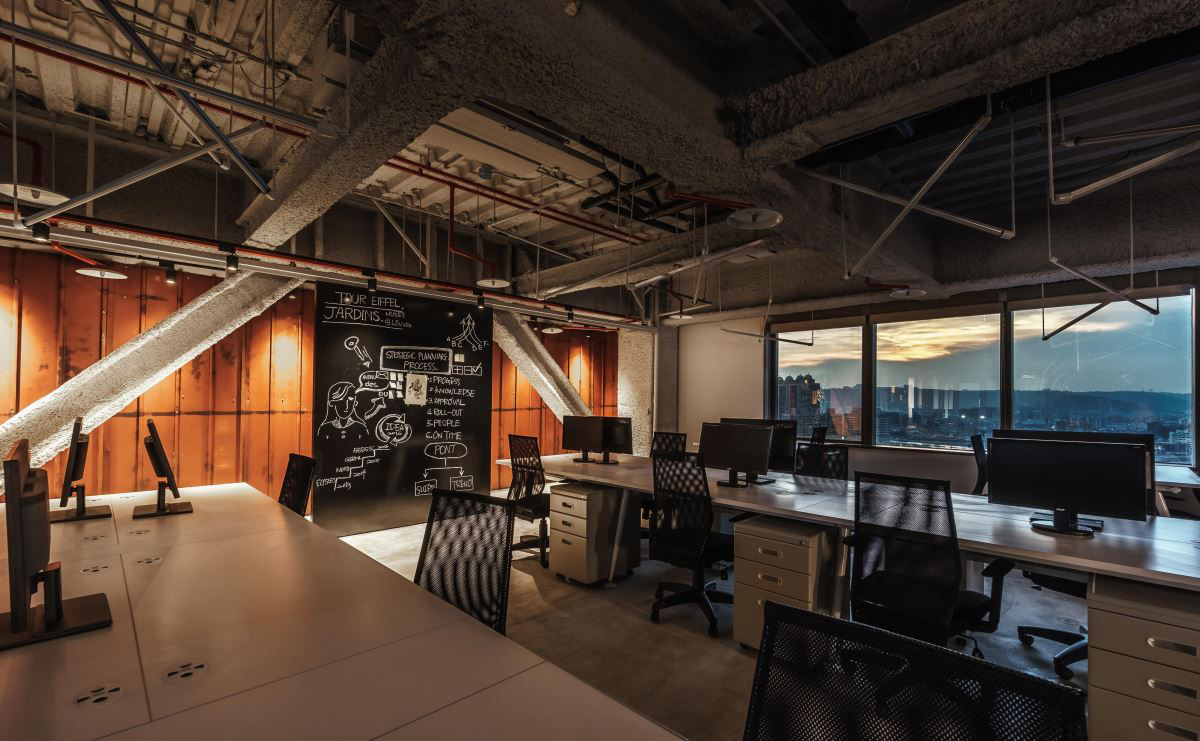 开放式南昌办公室装修优势 办公室的装修风格